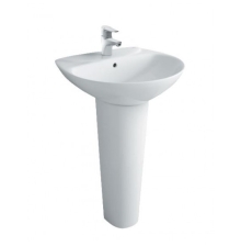 Lavabo Góc Inax L-281V Chậu Rửa Treo Lavabo Treo Tường Inax L-285V/L-288VD Kèm Chân Dài
